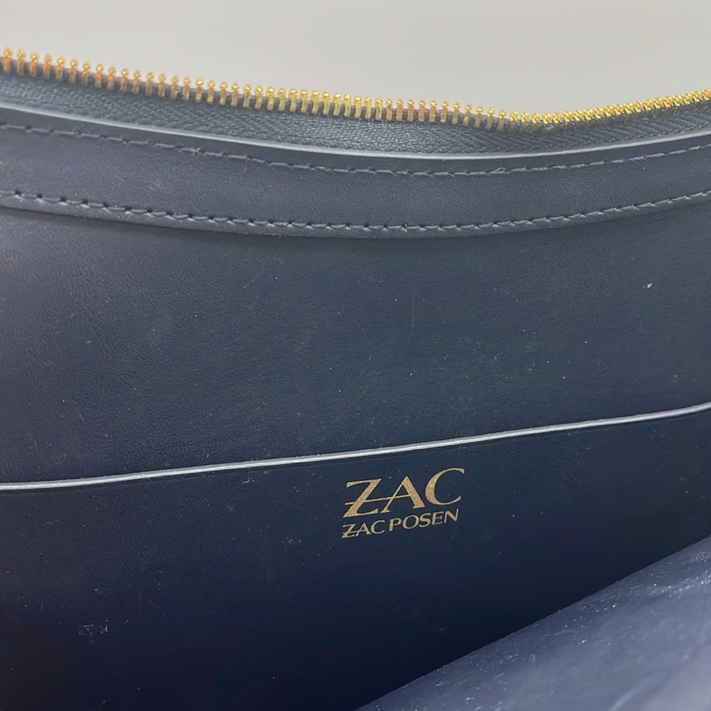 ZAC Zac Posen Eartha Iconic Jumbo Double Handle Satchel Crossbody Bag - Picture 10 of 11